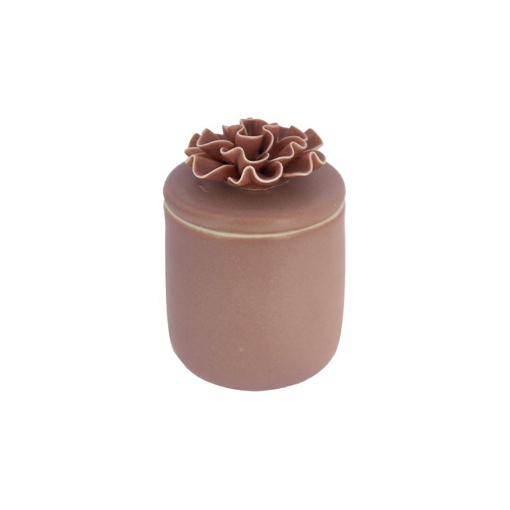 CANDELA ROSA ANTICO CTAPPO ORTENSIA CERAMICA SATIN 7X10